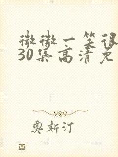 微微一笑很倾城30集高清免费观看