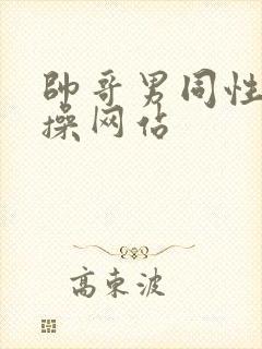 帅哥男同性恋互操网站