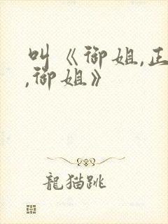 叫《御姐,正太,御姐》