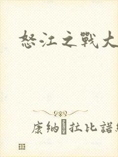 怒江之战大结局封面