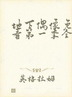 地下偶像免费观看第一季全集