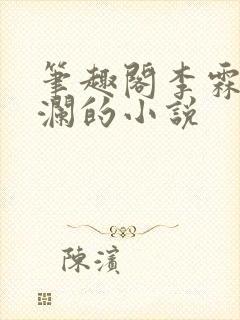 笔趣阁李霖和李澜的小说封面