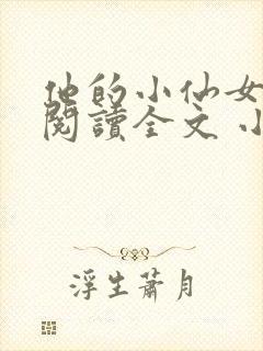 他的小仙女免费阅读全文 小说