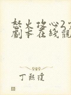 怒火攻心2完整剧本在线观看免费高清下载