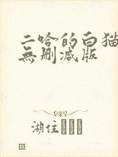 二哈的白猫师尊无删减版