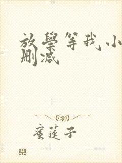 放学等我小说未删减