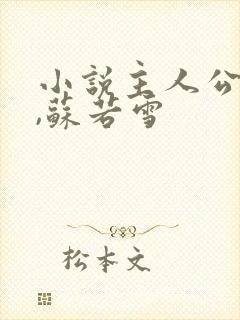 小说主人公沈浪,苏若雪