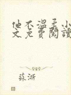 他不温柔小说全文免费阅读无弹窗