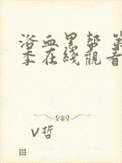 浴血黑帮 第4季在线观看全集免费播放