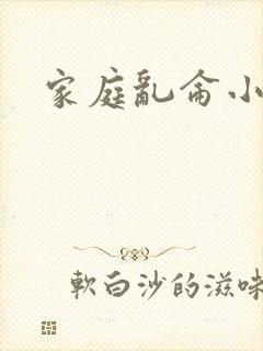 家庭乱仑小说
