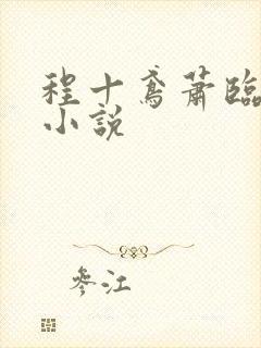 程十鸢萧临渊的小说封面