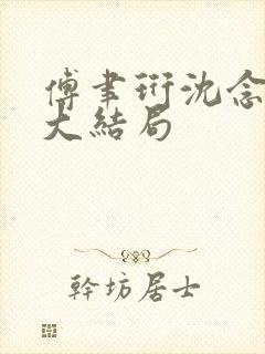 傅聿珩沈念结局大结局