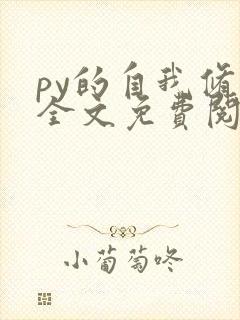py的自我修养全文免费阅读笔趣阁封面