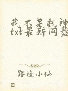 我不是戏神小说txt最新网盘