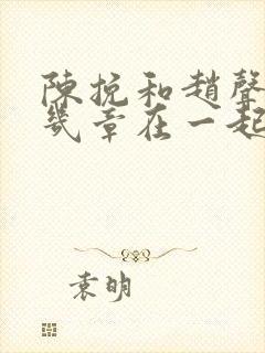 陈挽和赵声阁第几章在一起
