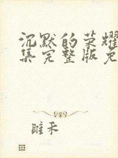 沉默的荣耀40集完整版免费观看