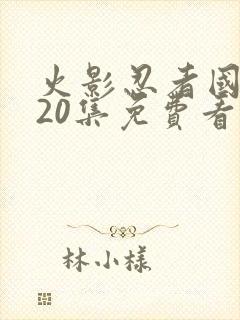 火影忍者国语720集免费看封面