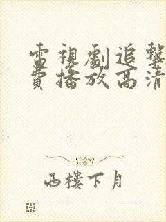 电视剧追击者免费播放高清完整版