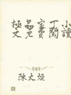 极品家丁小说全文免费阅读笔趣阁