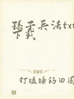 孙子兵法txt下载