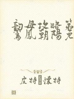 韵母攻略第二部鸾凤朝阳免费阅读