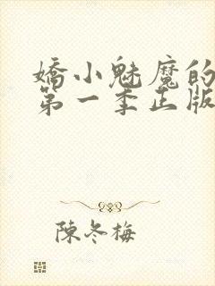 娇小魅魔的仆人第一季正版观看