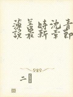 薄羡时沈青绾小说最新章节免费阅读封面