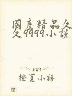 国产精品久久久久9999小说封面