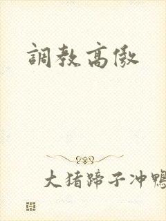 调教高傲封面