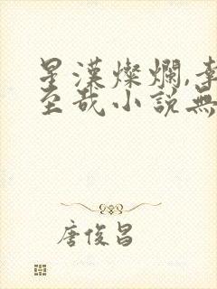 星汉灿烂,幸甚至哉小说无删减