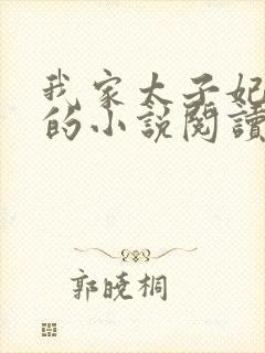 我家太子妃超凶的小说阅读全文封面