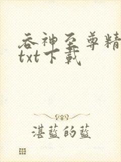 吞神至尊精校版txt下载