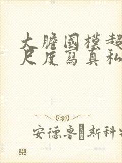 大胆国模超超大尺度写真私拍在线播