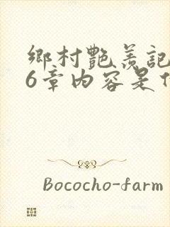 乡村艳羡记第16章内容是什么