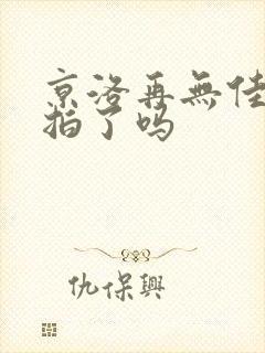 京洛再无佳人开拍了吗