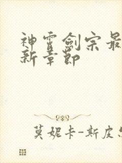 神霄剑宗最新更新章节封面