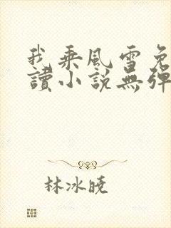我乘风雪免费阅读小说无弹窗