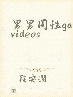 男男同性gayvideos