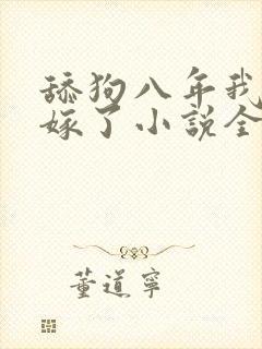 舔狗八年我转身嫁了小说全文免费阅读正版封面