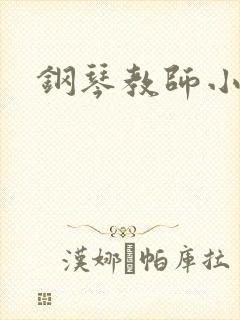 钢琴教师小说封面