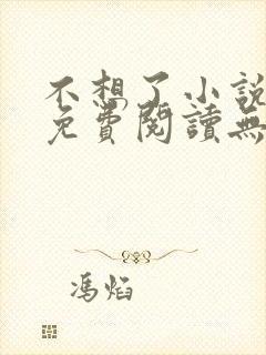 不想了小说全文免费阅读无弹窗