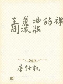 王丽坤的裸戏无删减版封面