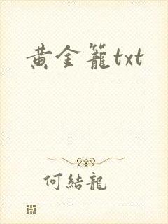 黄金笼txt