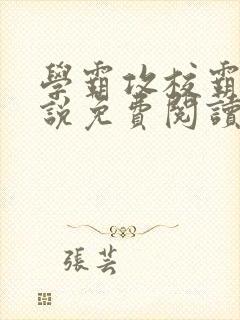 学霸攻校霸受小说免费阅读