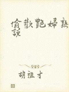 偷欢艳妇熟女小说封面