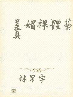 美媚裸体艺术写真封面