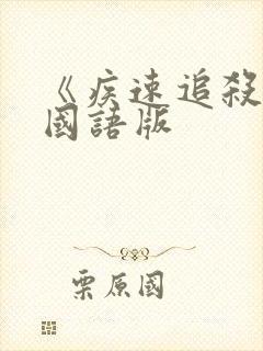 《疾速追杀1》国语版