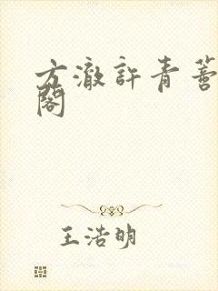 方澈许青蒂笔趣阁封面