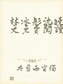 林冰彤沈晓啸全文免费阅读最新章节