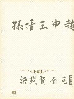 孙倩王申赵振封面